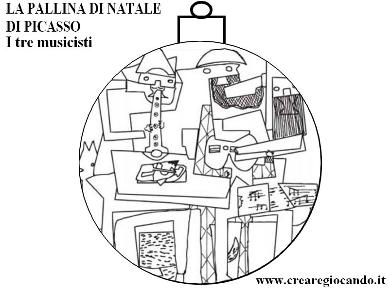 PALLINA DI NATALE DI PICASSO